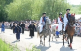 Bandérium tagjai a Sigetközi Gulyahajtásin, 2018 ápr. 28-án